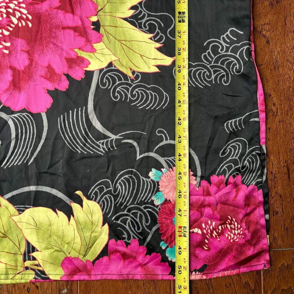 Natori Caftan, Size S, Black/Pink/Green Print, NWOT - Picture 9 of 10